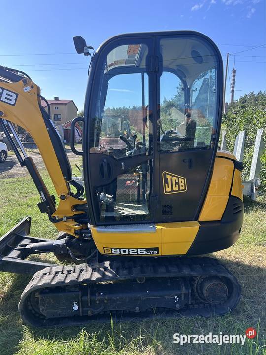 JCB 8026 CTS Płock sprzedam