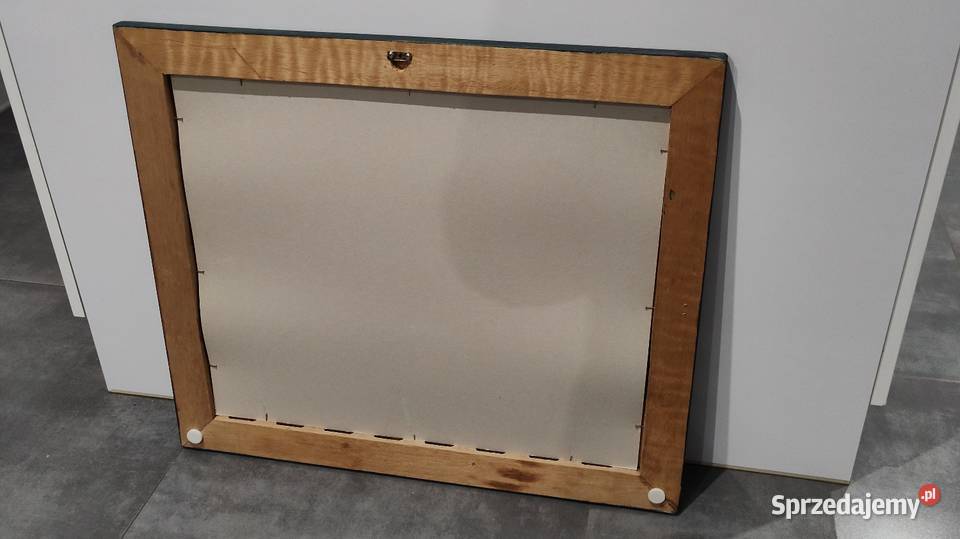 Lustro drewniane 70x60 sprzedam