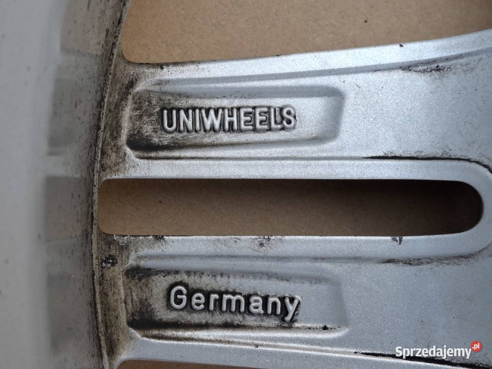 MERCEDES AUDI VW FELGA ALUFELGA UNIWHEELS 16 Bieleń