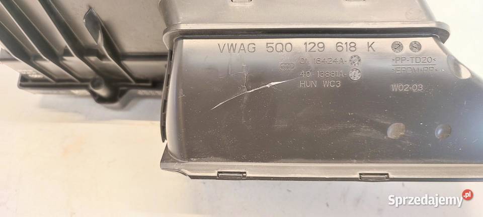 SEAT TARRACO OBUDOWA FILTRA POWIETRZA