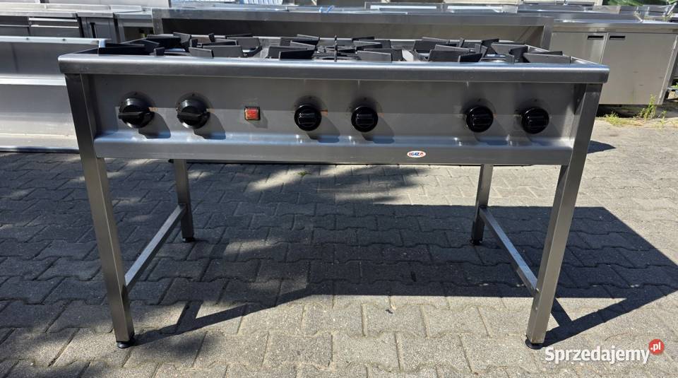 Kuchnia Gazowa 6 Palnikowa EGAZ 365 kW M1808 N Nowe Skalmierzyce