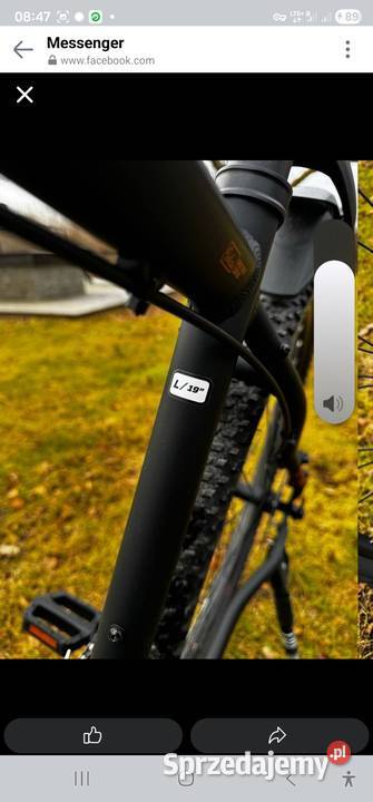 XC 290 Comp posiada widelec poduszkowy o skoku Prabuty sprzedam