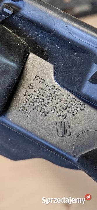 SEAT IBIZA IV 4 LIFT FR ŚLIZG PRAWY ZDERZAKA wielkopolskie Międzychód