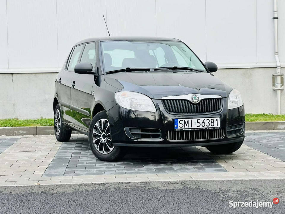 koda Fabia Skoda Fabia 12 HTP Ambiente 2009 r czarny