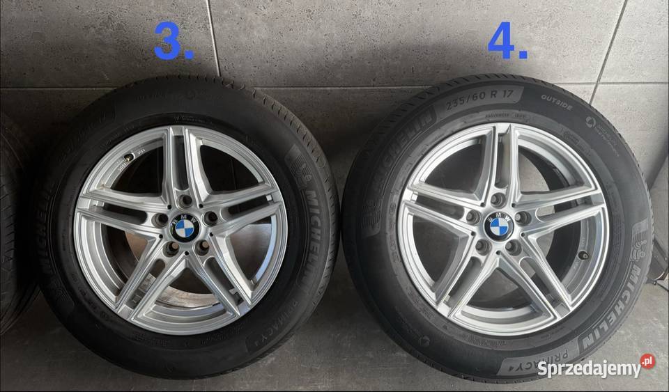 17 BMW X3 f25 e83 X4 f26 felgi koła komplet