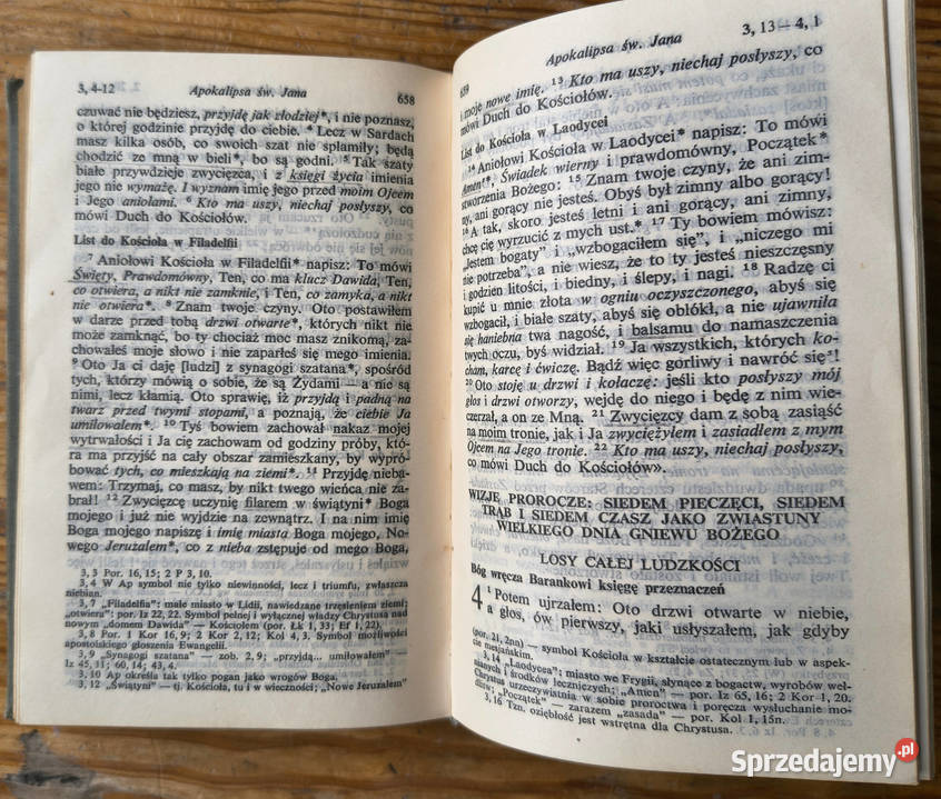 Pismo Święte nowego testamentu 1973 benedyktyni Sosnowiec