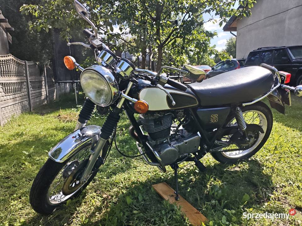 YAMAHA SR 500 zarejestrowana opłacona na chodzie mazowieckie Grodzisk Mazowiecki sprzedam