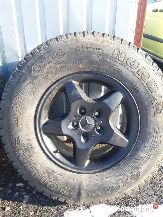 koła zimówki 26570 16 mercedes Wadowice sprzedam