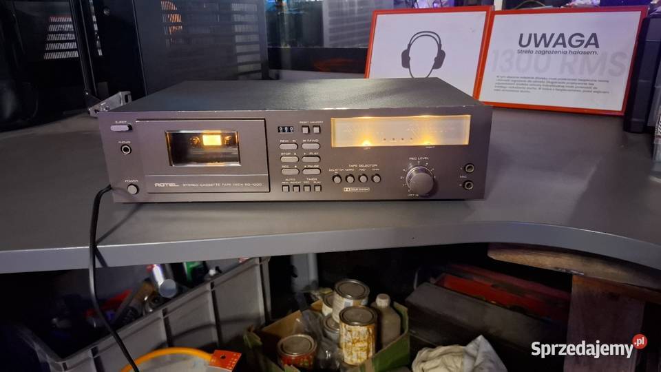 Rotel RD1000 deck kasetowy stereo vintage Namysłów