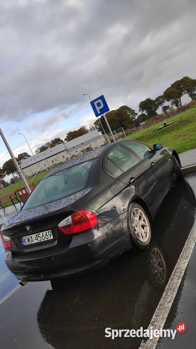 Czarna BMW E90 318i 20 benzyna małopolskie Nowy Targ sprzedam