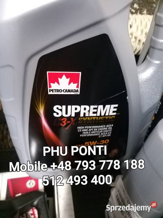 OLEJ 5W3010W40 PETRO CANADA DO BENZYNY DISLA wielkopolskie Kawnice