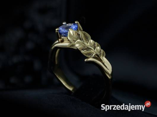 SŁOWIAŃSKI PIERSCIONEK ZARECZYNOWY złote Warszawa