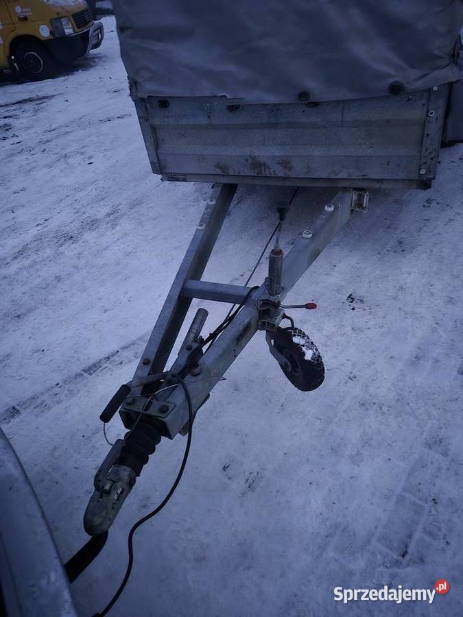 Przyczepka samochodowa Stema 3x15 z dokumentami