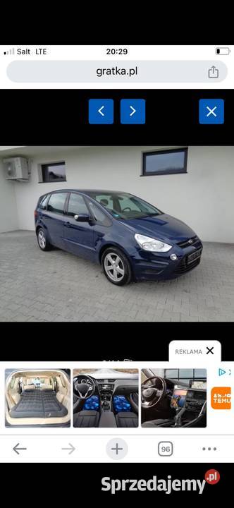Ford s 20 tdci 2010 224000 S-MAX Brzesko