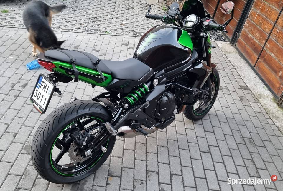 Kawasaki ER 6n ABS ER6N 650 Stan idealny zarejestrowany w Polsce Skwierzyna