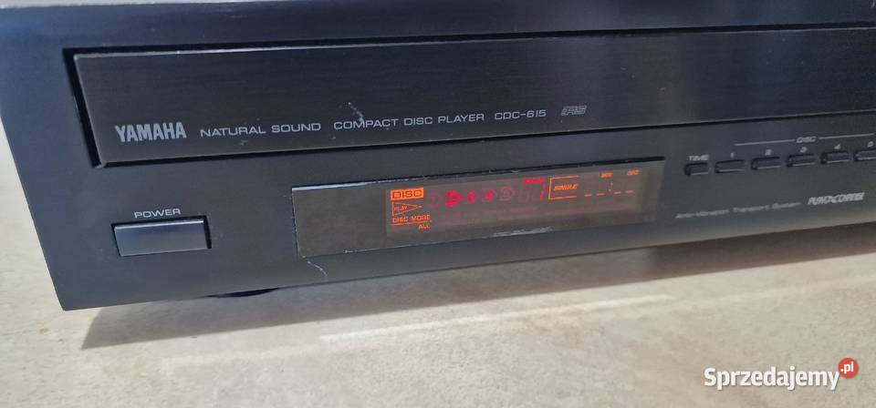 Yamaha CDC 655 CDC615 zmieniarka cd player Międzychód