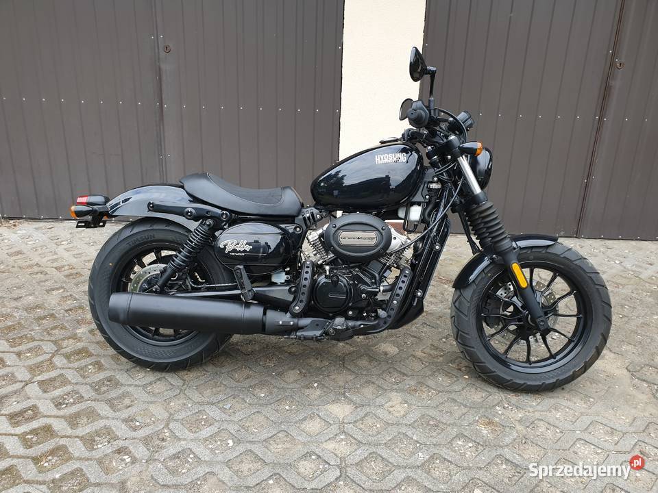 Hyosung GV 125 S Bobber prawo jazdy kat B niski chopper Cielimowo