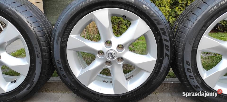 Felgi alufelgi Nissan 17 5x1143 Juke Qashqai