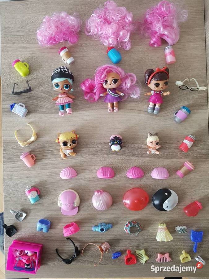3 Lalek Lol Suprise ze zwierzątkami dużo małopolskie Nowy Sącz