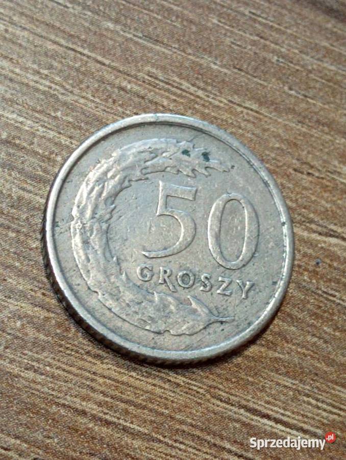 Sprzedam dziesiate 50 gr 1991 r lubelskie Chełm sprzedam