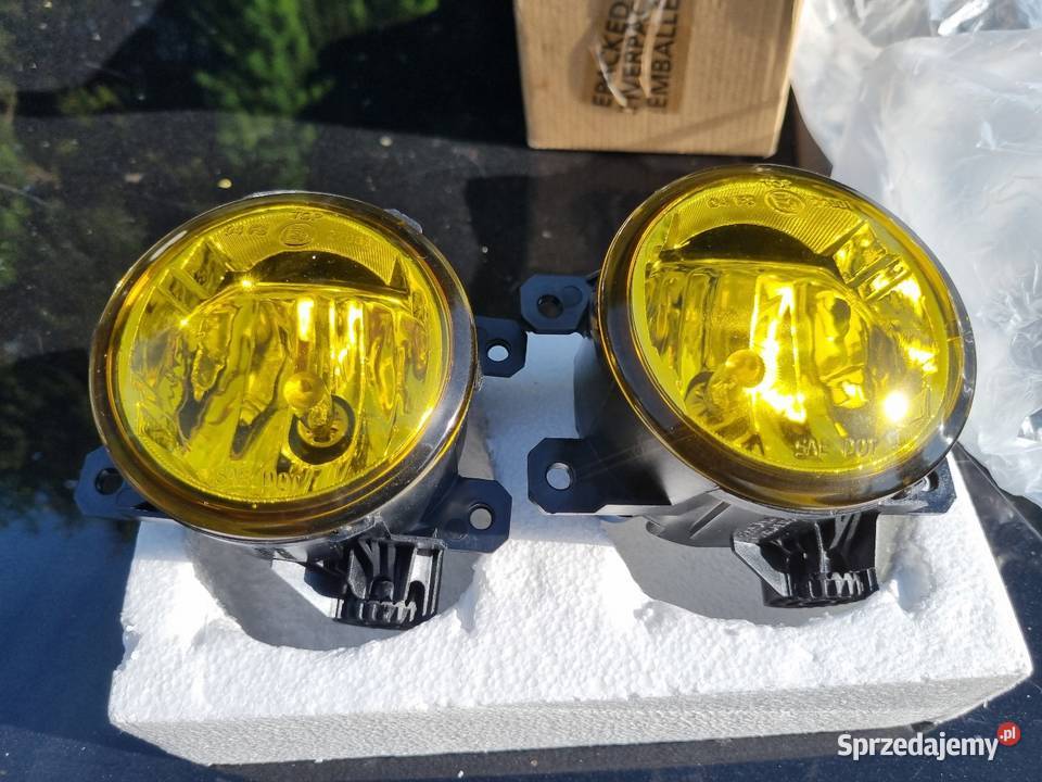 Żółte Halogeny Reno Renault Megane Scenic II 2 Skawina