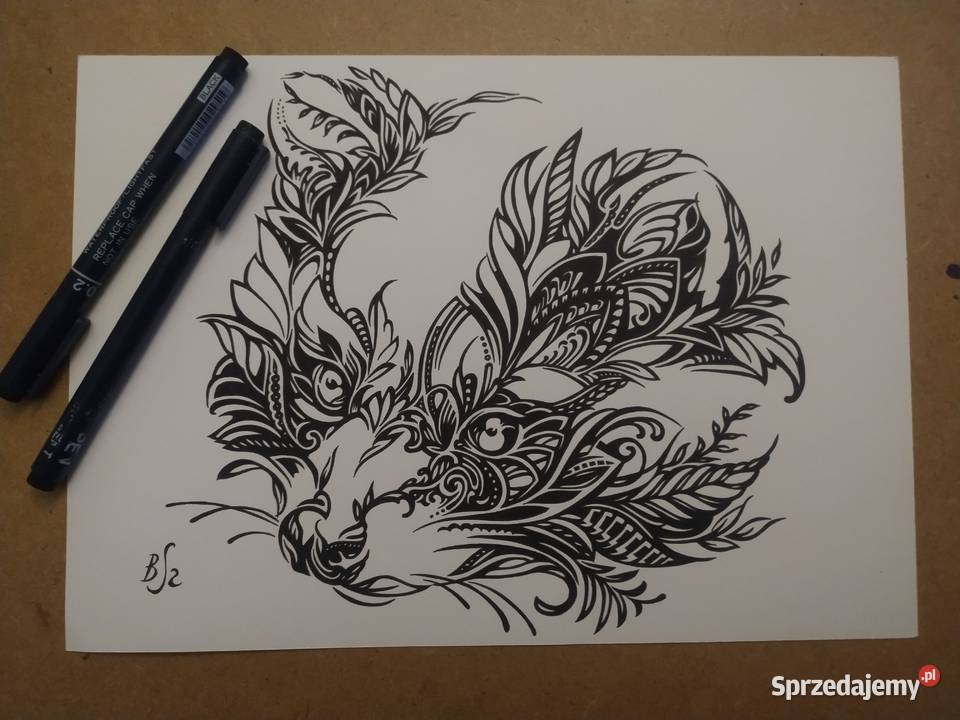 Rysunek szop cienkopis blok t A4 250 gm2