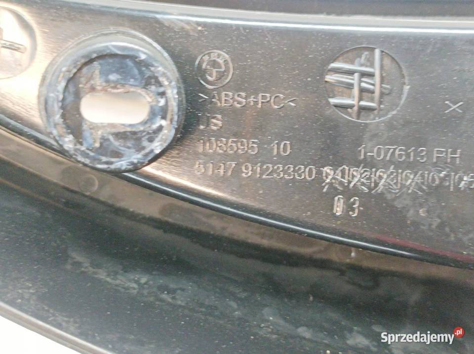 OSŁONA PROGU LEWA PRAWA KOMPLET Bmw X6 I Rok produkcji 2013