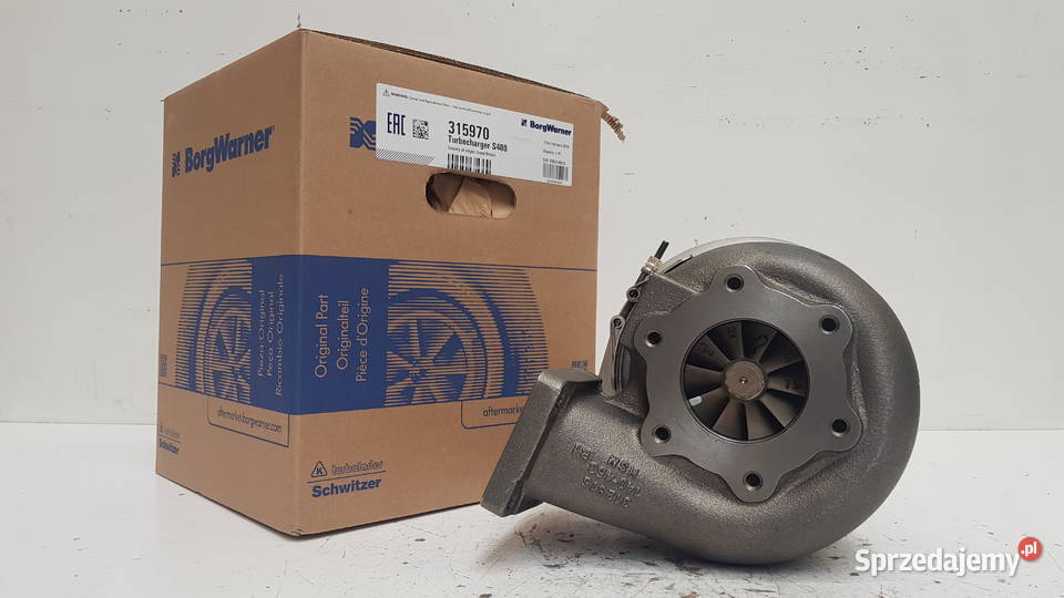 Nowa turbosprężarka SCHWITZER 315970 315819 Silnik i osprzęt Do maszyn budowlanych Siedlce