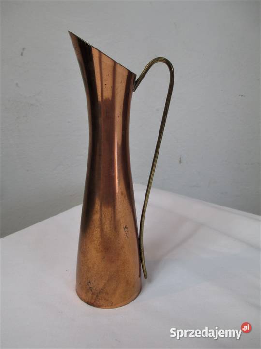 Komplet miedzianych wazoników Antyki lubelskie Lublin