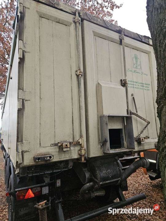Naczepa z dmuchawa Heitling z wydmuch do paszy mazowieckie Warszawa
