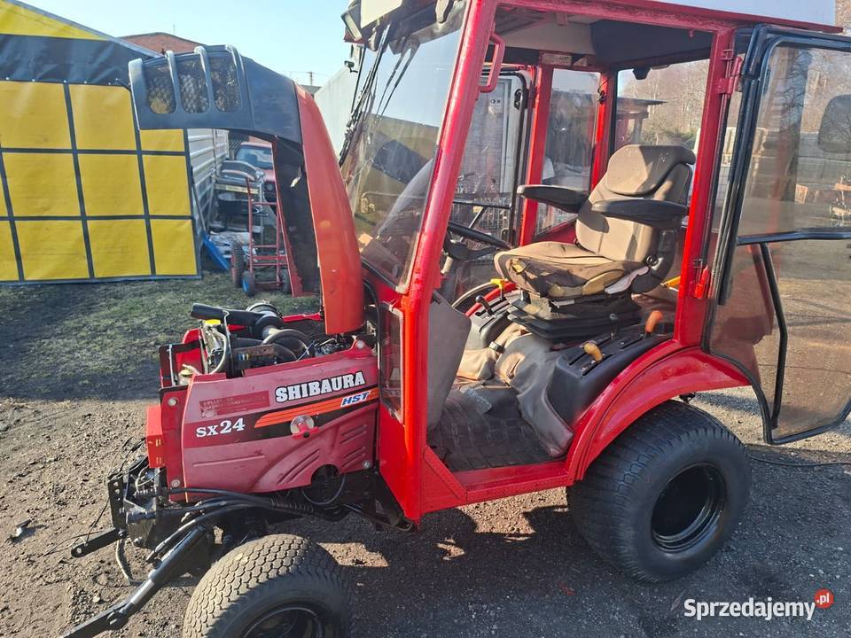 Ciągnik sadowniczy traktorek shibaura sx24 hst