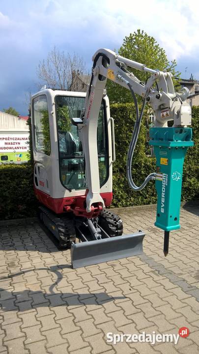 Młot hydrauliczny do minikoparek EVERDIGM EHB02 mazowieckie Warszawa sprzedam
