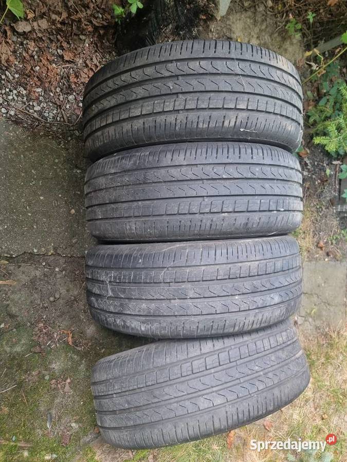 Trzy opony letnie 23550r19 Pirelli 2020 śląskie