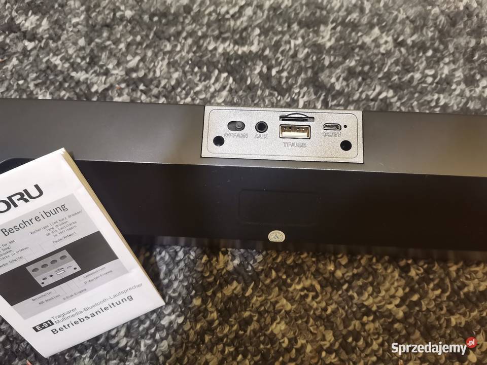 Głośnik bezprzewodowy soundbar URORU E91 Pozostałe Trzcianka