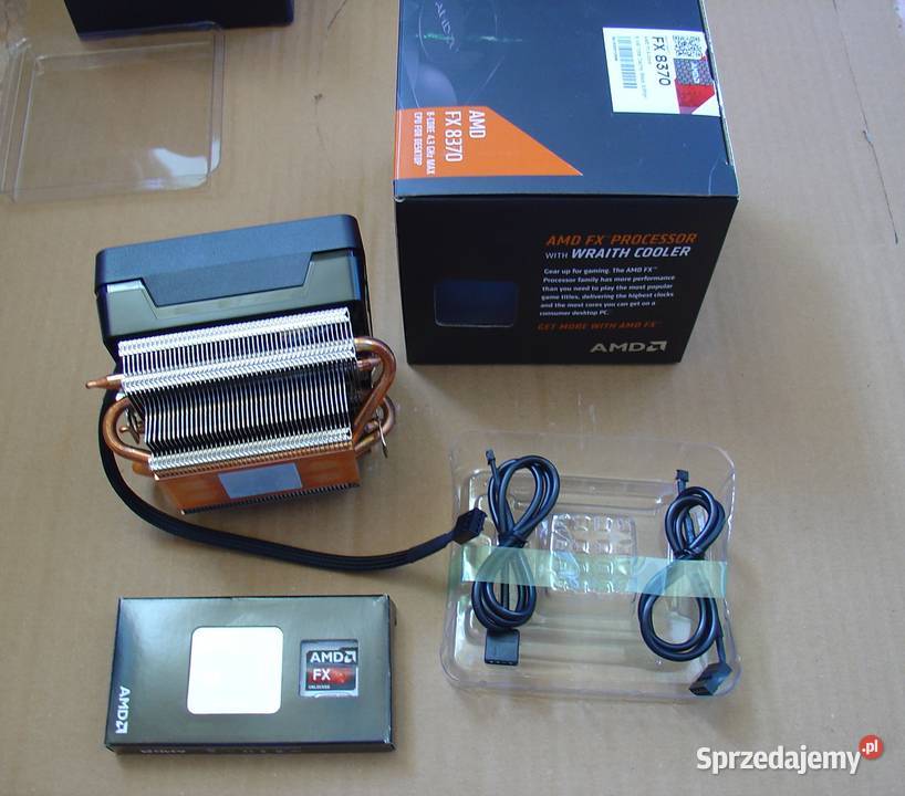 Procesor AMD FX 8370 i Wraith Cooler Łódź