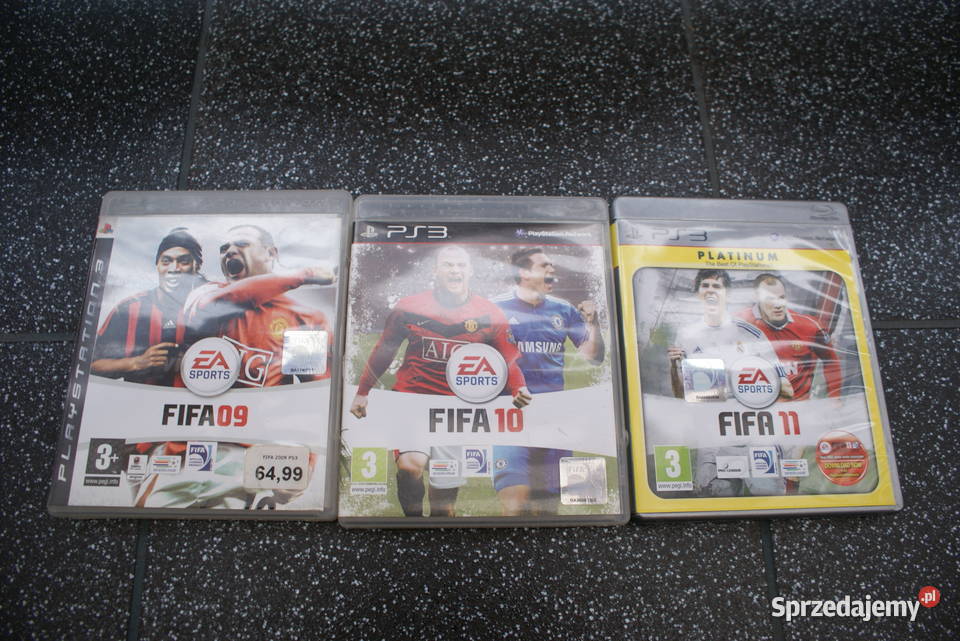 GRY 3FIFA10 Gier Różne Okazja Olsztyn Wysyłka