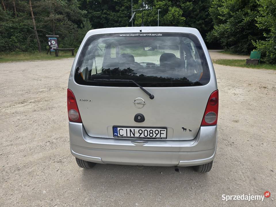 Opel agila 10 2005 sprawna Cierpice