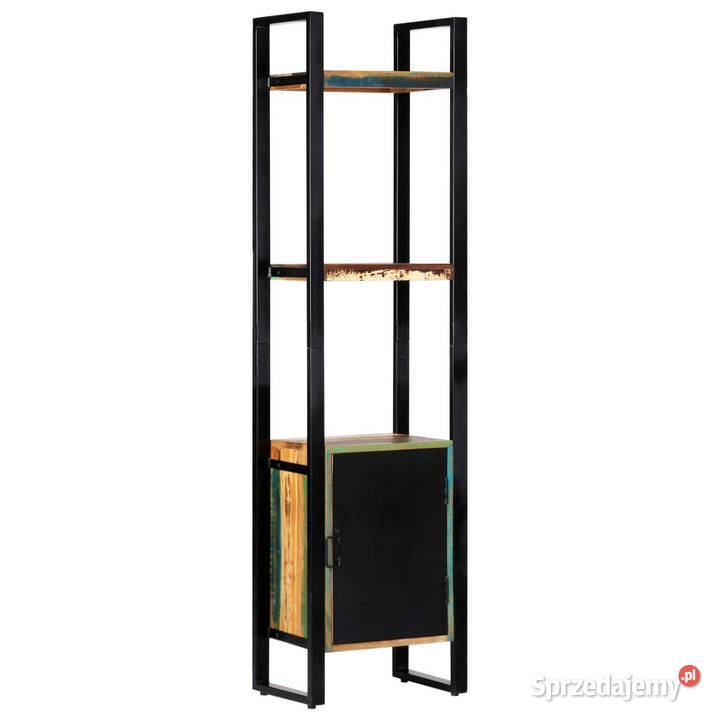 Regał na książki 45 x 30 x 171 lite drewno z Warszawa