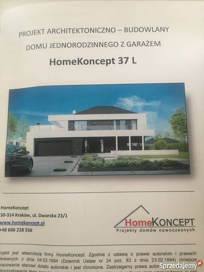 Projekt domu HomeKoncept 37 Człuchów sprzedam