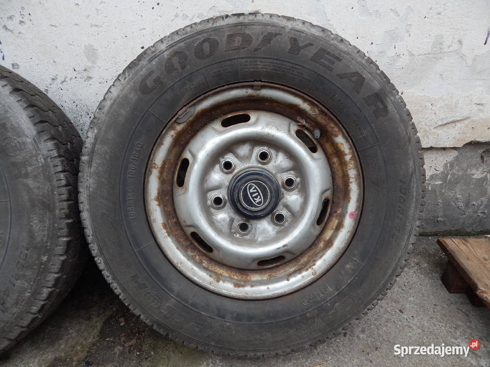 KOŁA FELGI OPONA 14 KIA PREGIO 6x1397 ET93 60J Samochodowe Warszawa
