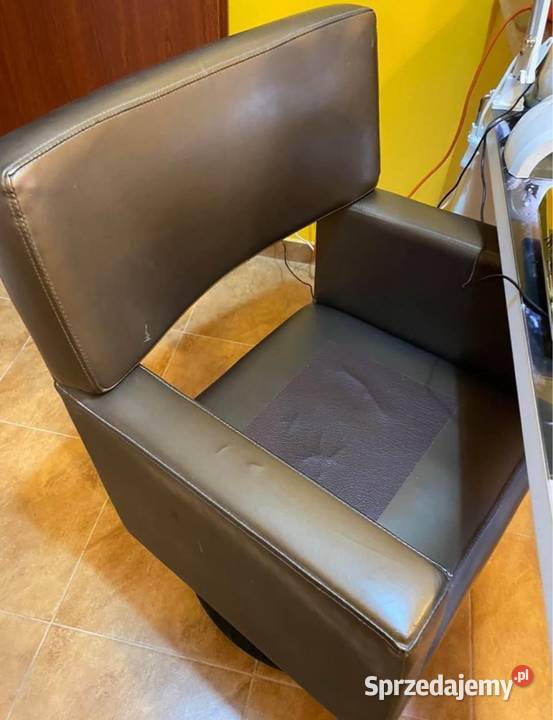 Fotel fryzjerski Panda regulowana wysokość pompa Lublin