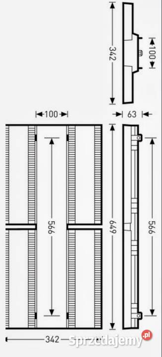Oświetlenie TRILUX Mirona Fit B LED26000 840 Halogeny i naświetlacze Łódź