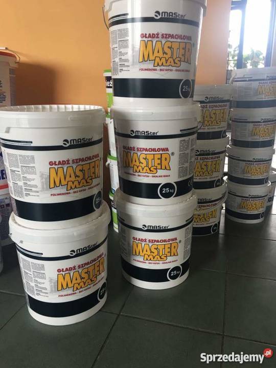 Master Mas Gotowa Gładź Szpachlowa 25 Radom sprzedam