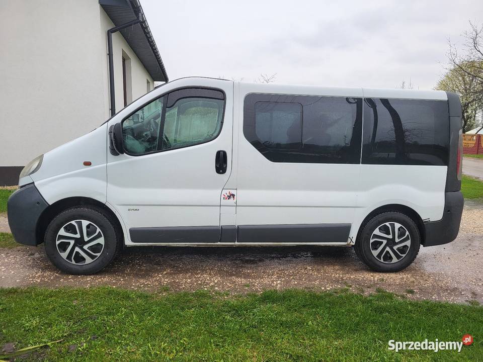 Zamiana bus 9 osobowy vivaro opel