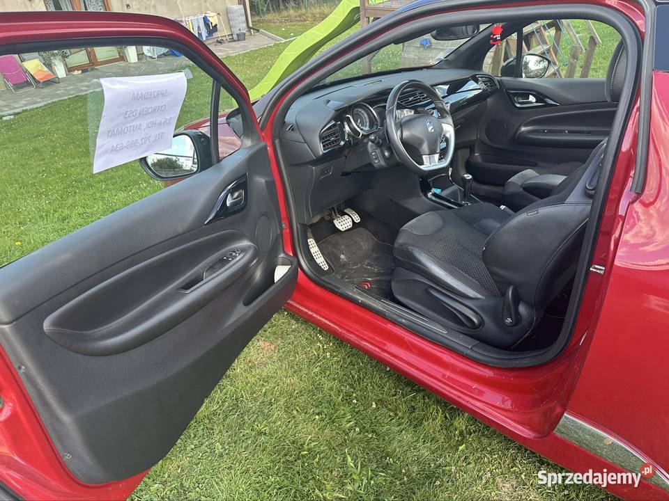 Cabrio Citroen DS DS3 16 eHDI a automat piękny Brzezinki