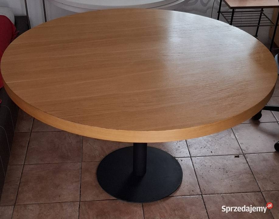 Stół okrągły drewniany Piastów