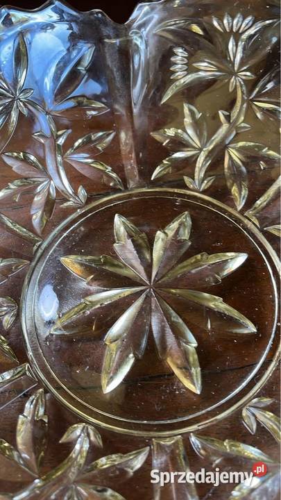 Misa Patera owocarka Szkło kryształowe Gdańsk