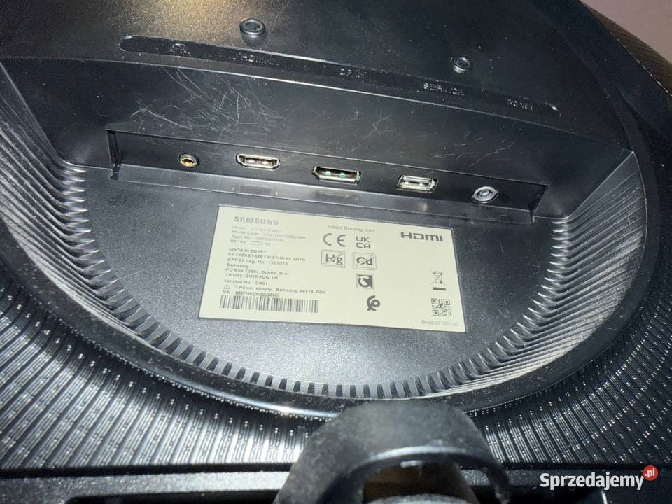 Monitor Samsung Odyssey G5 27 WQHD 165 Hz