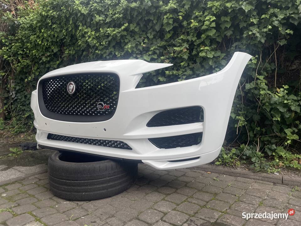 Idealny Zderzak przód Jaguar F-pace kompletny grill SVR kratki Dąbrowa ...