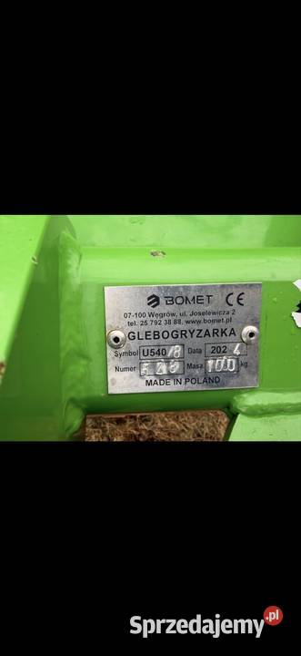 Glebogryzarka Bomet Volans u5408 3m szeroka mazowieckie Wyszków